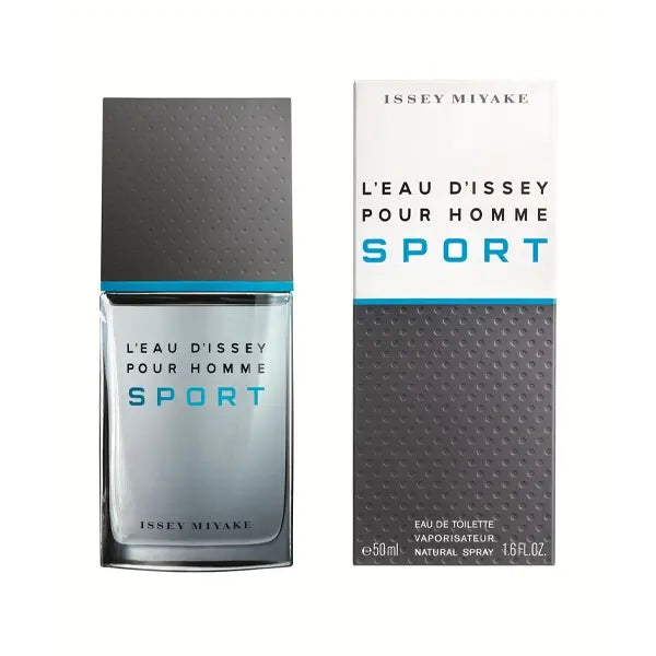 Issey Miyake L'Eau D'Issey Pour Homme Sport Homme Eau de Toilette Spray 50ml β Woody, Fresh & Citrus Fragrance for Men