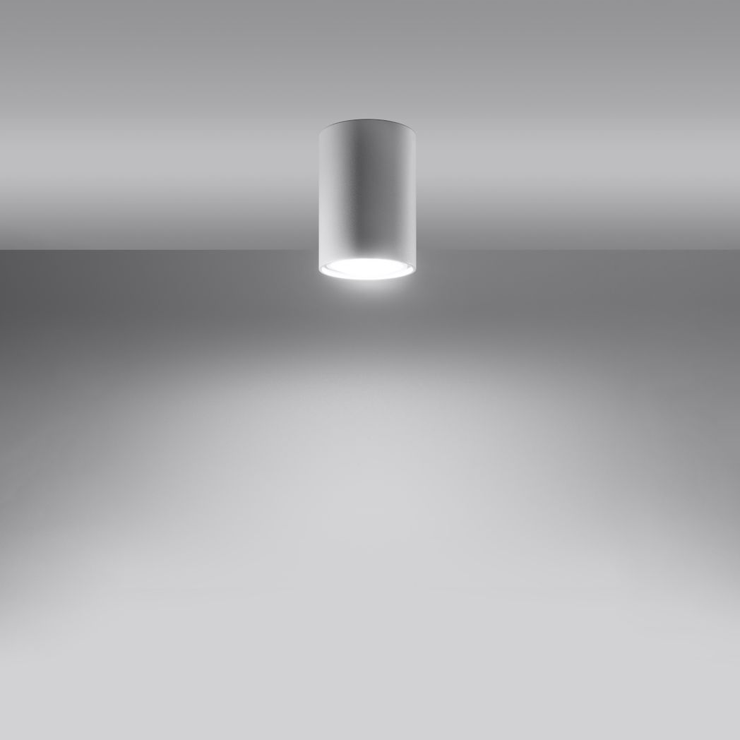 Lagos Modern Steel Ceiling Light, GU10