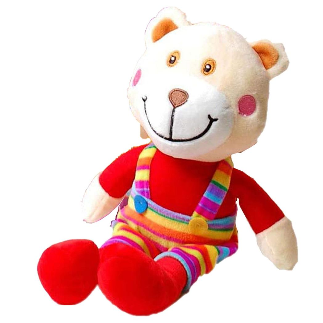 Birthday Buddy Boy Count Down Birthday Bear Toy – Plush Bear with Tear-Off Birthday Calendar