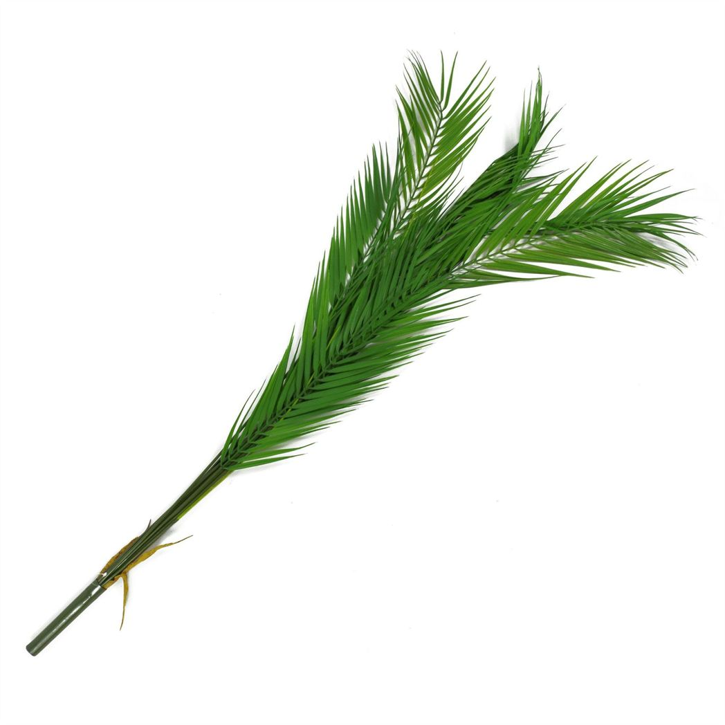 Leaf Design UK 118cm Artificial Palm Tree with 11 Realistic Leaves, Unpotted – Tropical Home Display