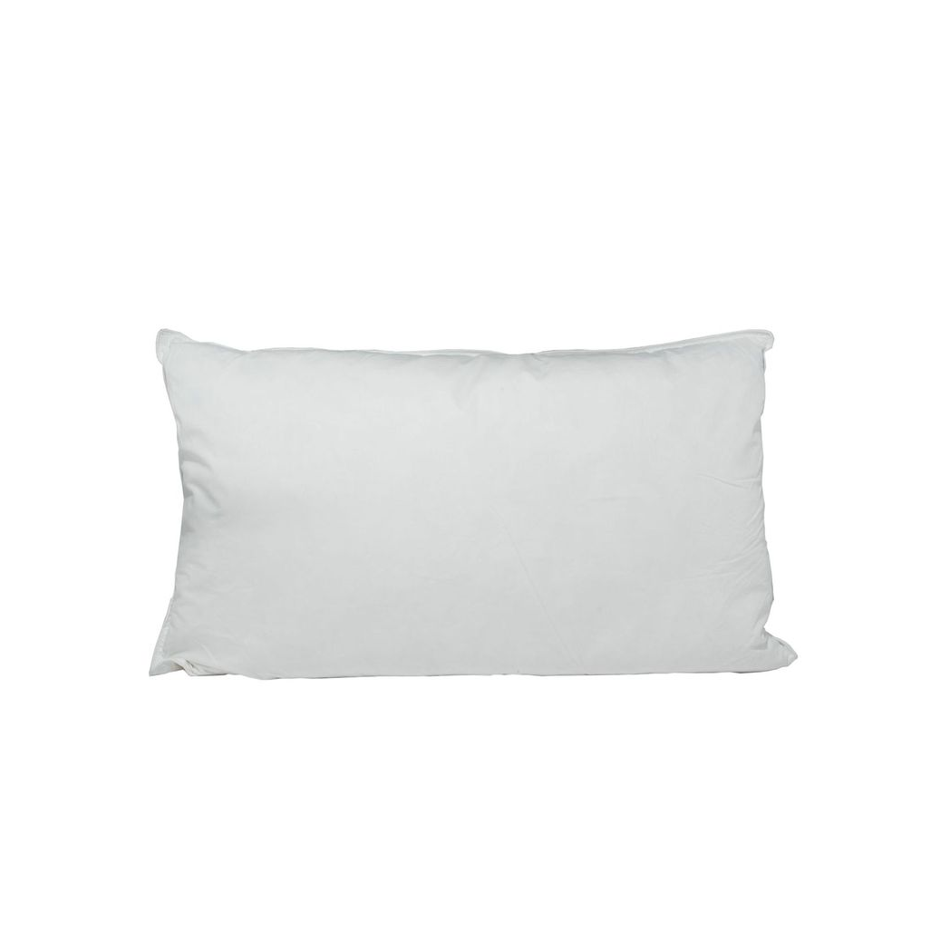 Harwoods Duck Feather Pillow Pair with Cotton Case – Soft Bedding Set of 2