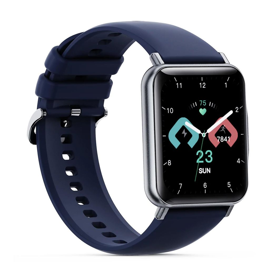 Gymcline Ciro Fitness Tracker with 1.69" Touchscreen, 25 Sports Modes & IP68 Water Protection, Navy