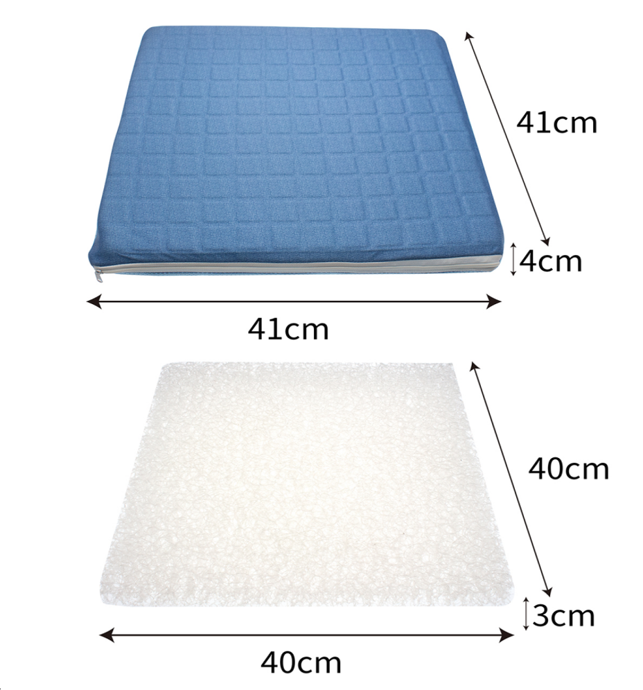 Avilo Super Cooling Gel Seat Cushion with Airflow Technology – Pressure Relief for Home, Car & Office