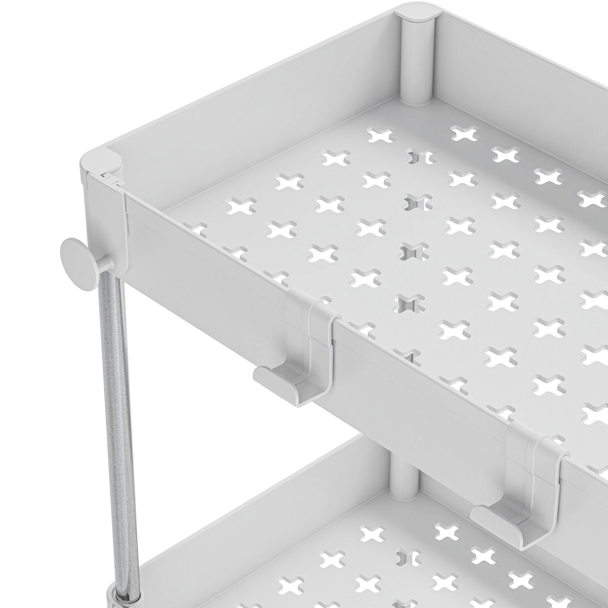 Avilo Multi-Purpose Storage Utility Cart – Space-Saving Household Storage for Nooks & Crannies