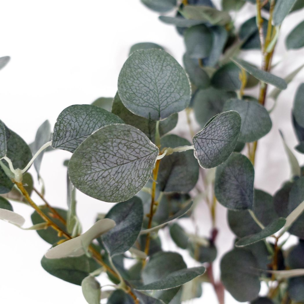 Leaf 150cm Premium Artificial Eucalyptus Tree in Pot – Realistic Wired Stems, Low-Maintenance Indoor Greenery