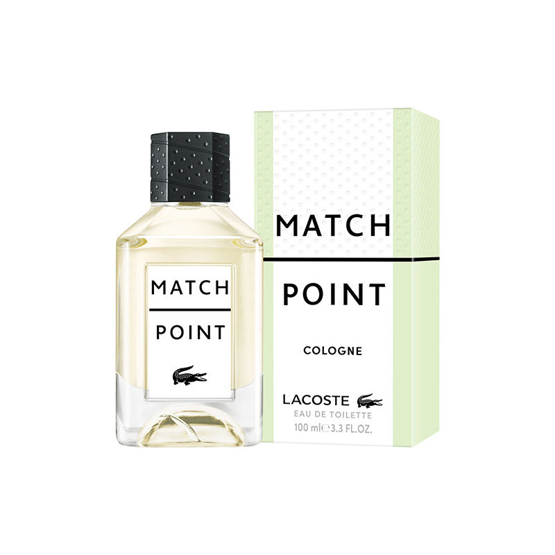 Lacoste Match Point Cologne Eau de Toilette Spray 100ml β Woody, Fresh & Citrus Fragrance for Men