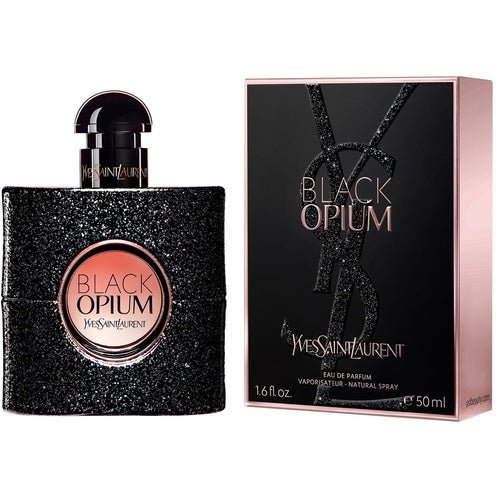 Yves Saint Laurent Black Opium Eau de Parfum Spray 50ml – Gourmand, Floral Fragrance for Women