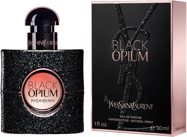 Yves Saint Laurent Black Opium Eau de Parfum Spray 30ml β Gourmand, Spicy Fragrance for Women