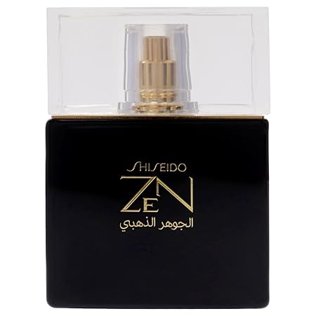 Shiseido Zen Gold Elixir Eau de Parfum Spray 100ml β Floral, Fresh & Citrus Fragrance for Women