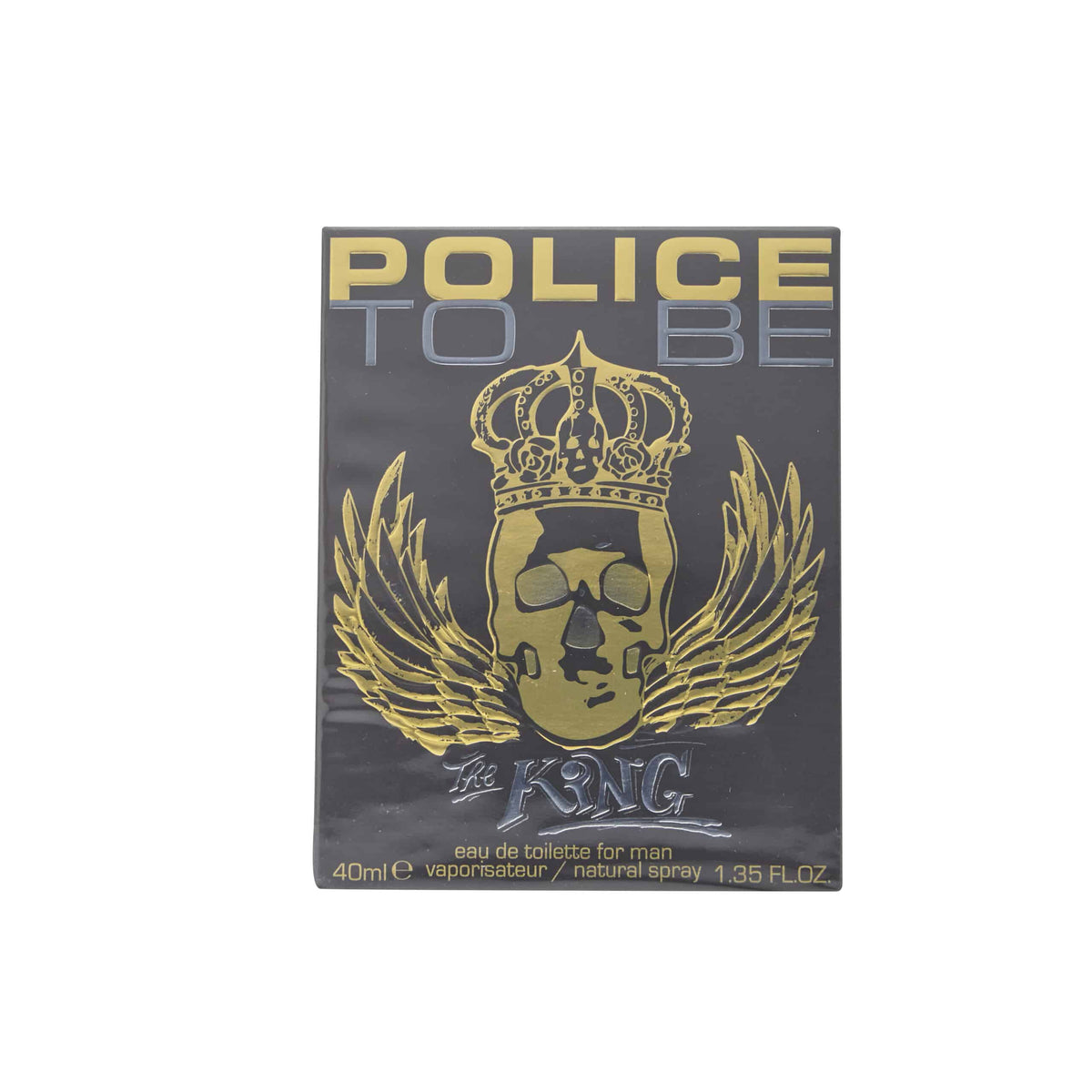 Police To Be the King Eau de Toilette Spray 40ml β Fresh & Citrus, Spicy Fragrance for Men