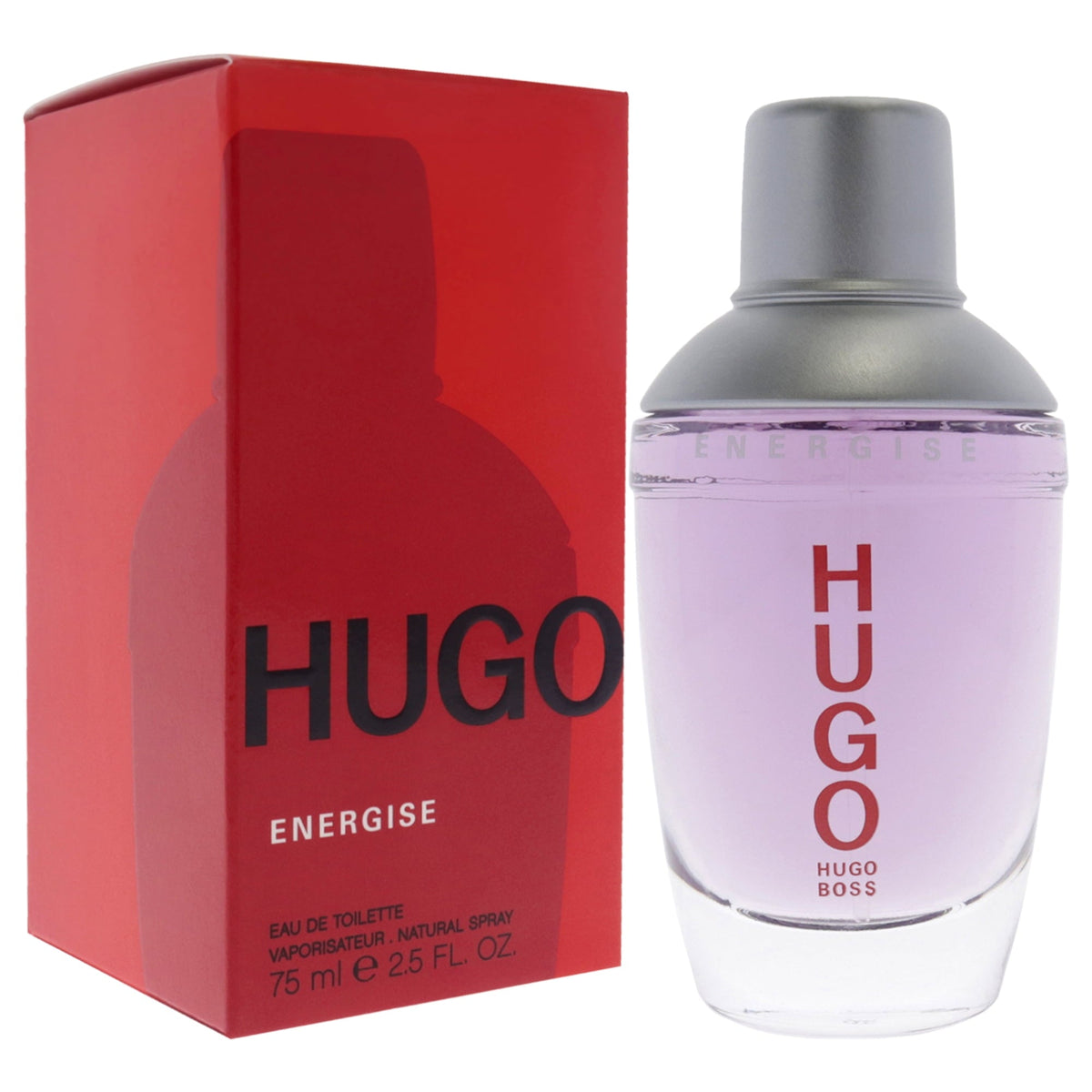 Hugo Boss Energise Eau de Toilette Spray 75ml β Fresh & Citrus, Spicy Fragrance for Men