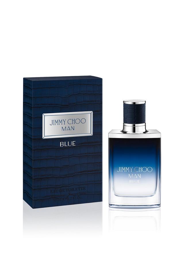 Jimmy Choo Man Blue Eau de Toilette Spray 50ml β Woody, Aromatic Fragrance for Men