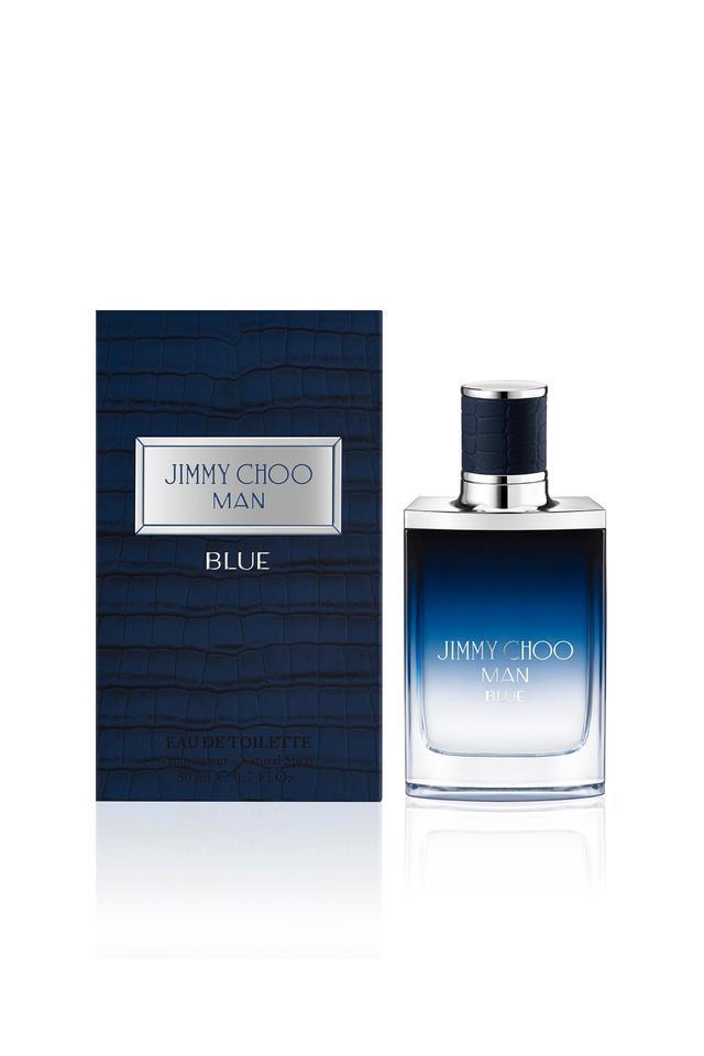 Jimmy Choo Man Blue Eau de Toilette Spray 50ml β Woody, Aromatic Fragrance for Men