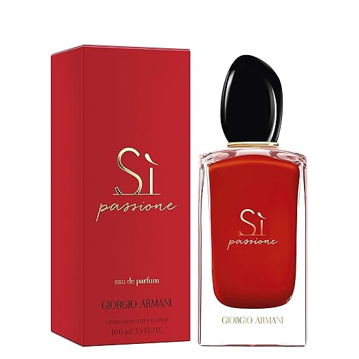 Giorgio Armani Si Passione Eau de Parfum Spray 100ml β Floral, Woody Fragrance for Women