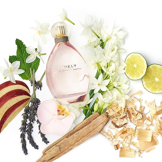 Sarah Jessica Parker Lovely Eau de Parfum Spray 50ml – Fresh Floral Women's Fragrance, Bergamot & Orchid