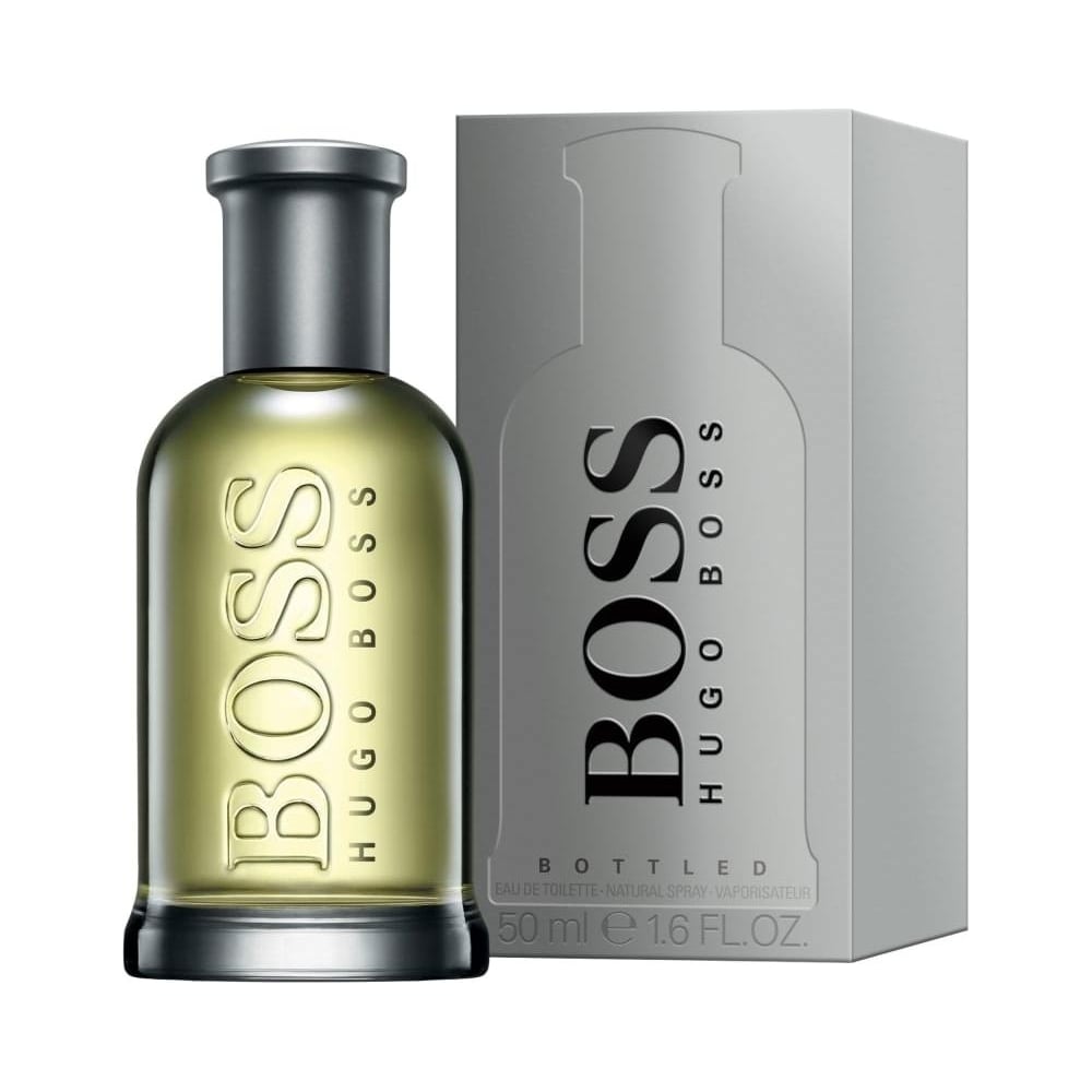 Hugo Boss Boss Bottled Eau de Toilette Spray 50ml – Fresh, Spicy & Woody Fragrance for Men