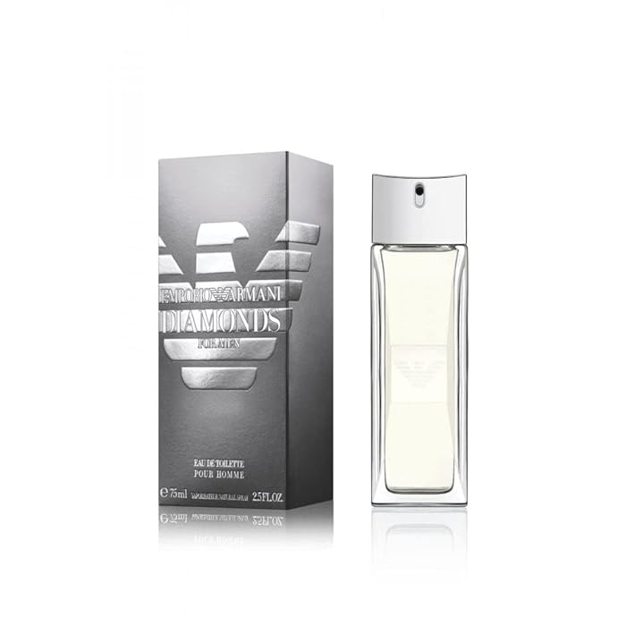 Emporio Armani Diamonds for Men Eau de Toilette Spray 75ml β Woody, Fresh & Citrus Fragrance for Men