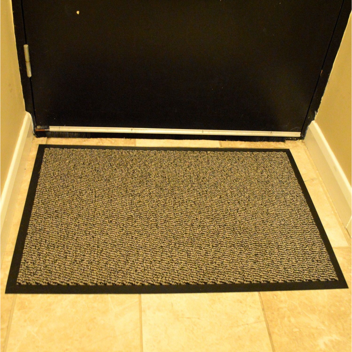 Brown Barrier Mat 120 x 180cm – Dirt Trapping Entrance Door Mat with Non-Slip Nitrile Rubber Backing