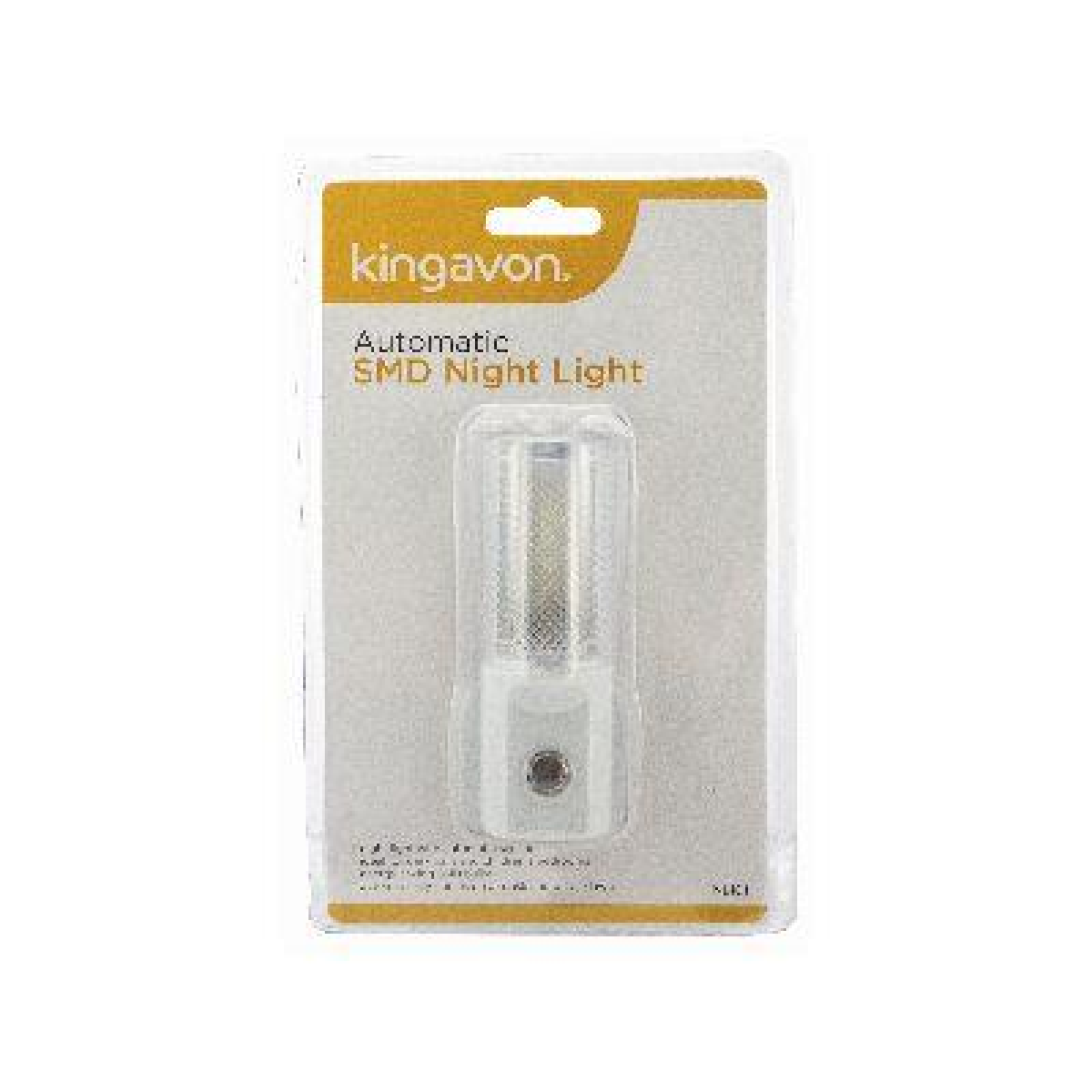 Kingavon Automatic LED Night Light NL101 – Dusk-to-Dawn Sensor, Energy Saving SMD Bulbs, Halls and Bedrooms