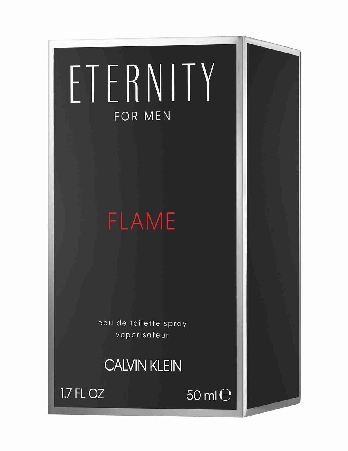 Calvin Klein Eternity Men Flame Eau de Toilette Spray 50ml β Fresh & Citrus, Aromatic Fragrance for Men