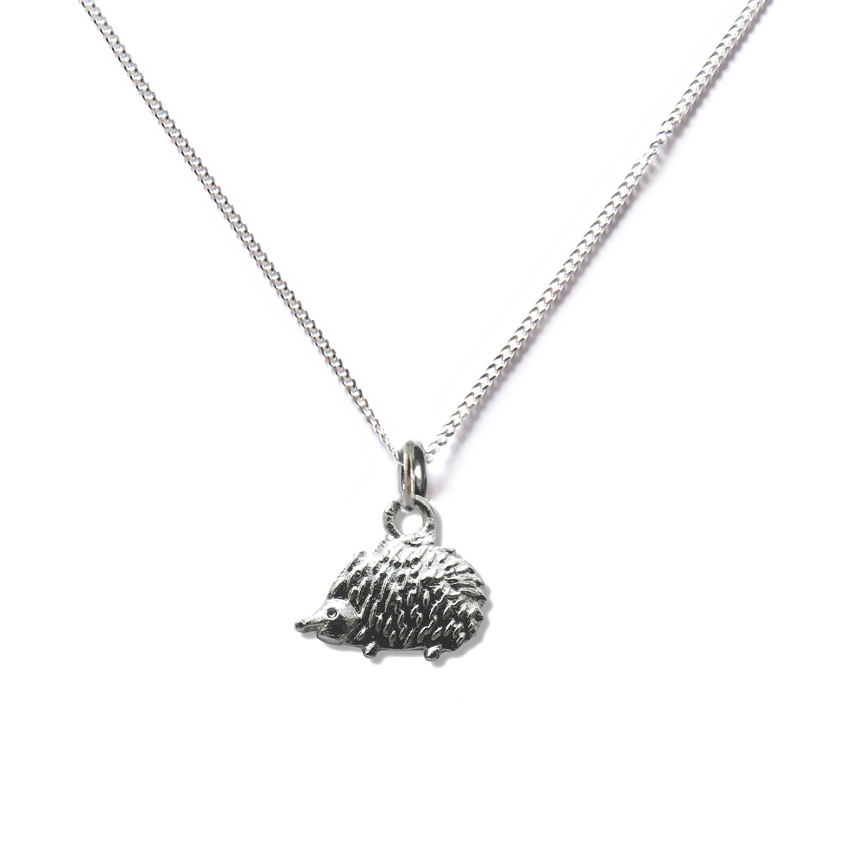 Aye Do Gifts Hedgehog Silver Necklace – Sterling Silver Chain with Charm, Gift for Girls