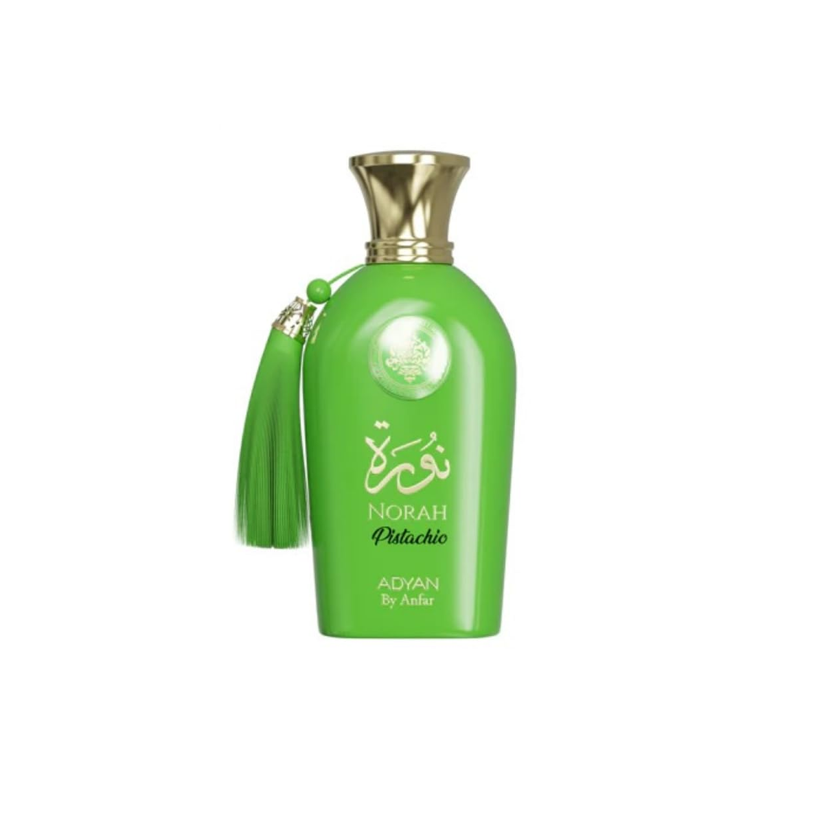 Adyan Norah Pistachio Eau de Parfum 100ml for Women – Pistachio, Ice Cream & Bergamot Scent, Green Glass Bottle