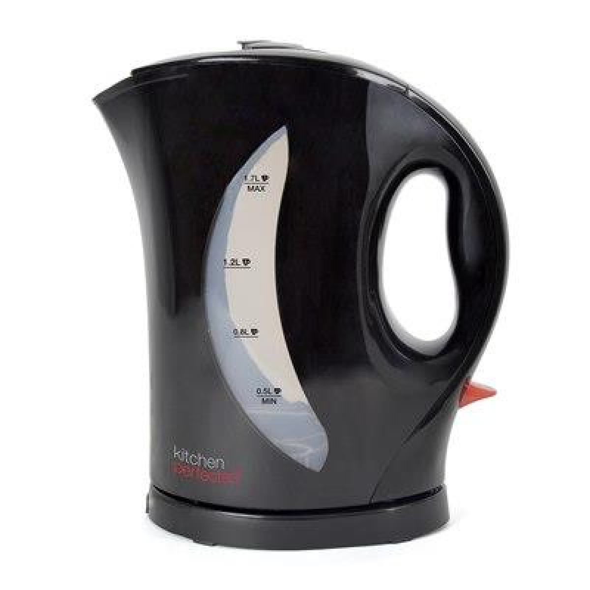 Kitchen Perfected 1.7L Cordless Kettle E1524BK – 2kW Fast Boil, Black