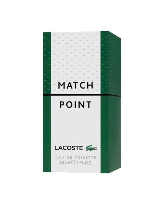 Lacoste Match Point Eau de Toilette Spray 30ml – Amber & Oriental Fragrance for Men
