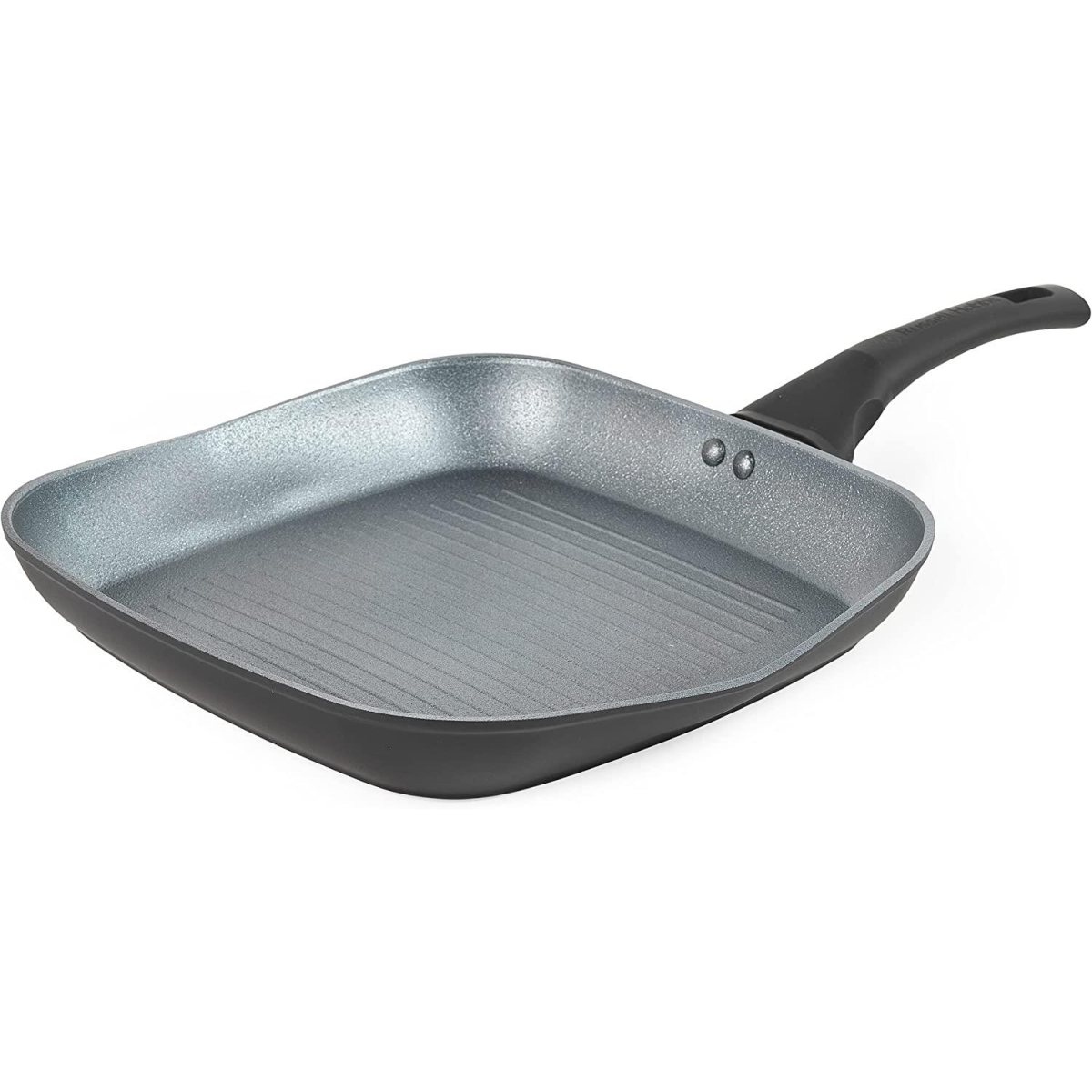 Russell Hobbs Crystaltech 28cm Non-Stick Griddle Pan – PFOA-Free, Metal Utensil Safe, Graphite