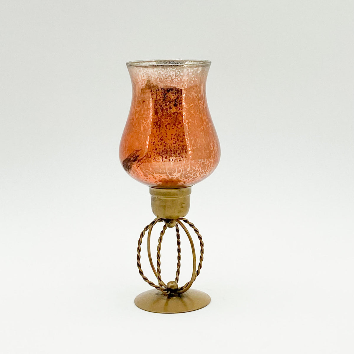 10" Gold Candle Holder