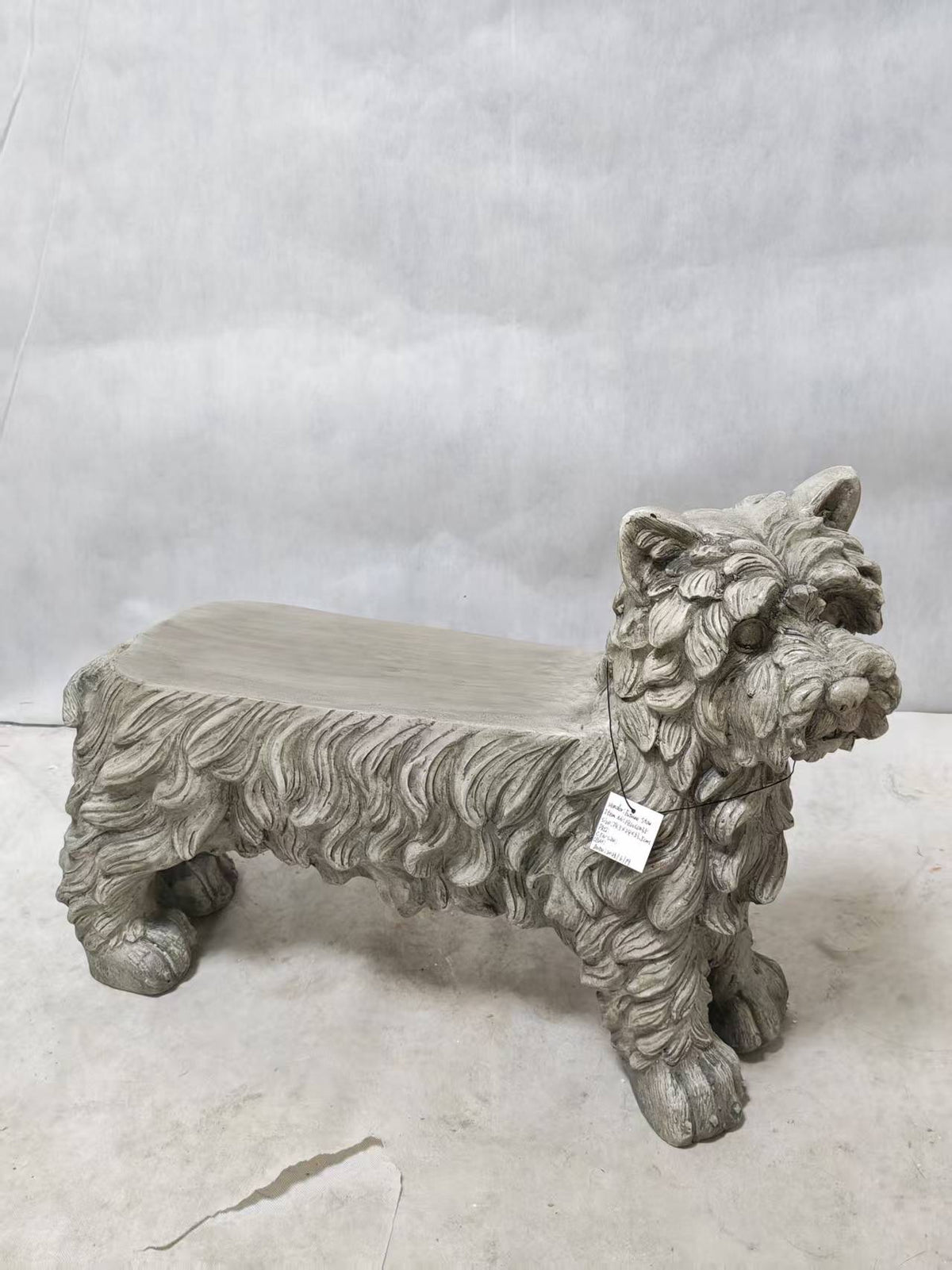 Dog-Style Bench, 75cm – Comfortable Seating for Garden, Patio, Porch or Indoors