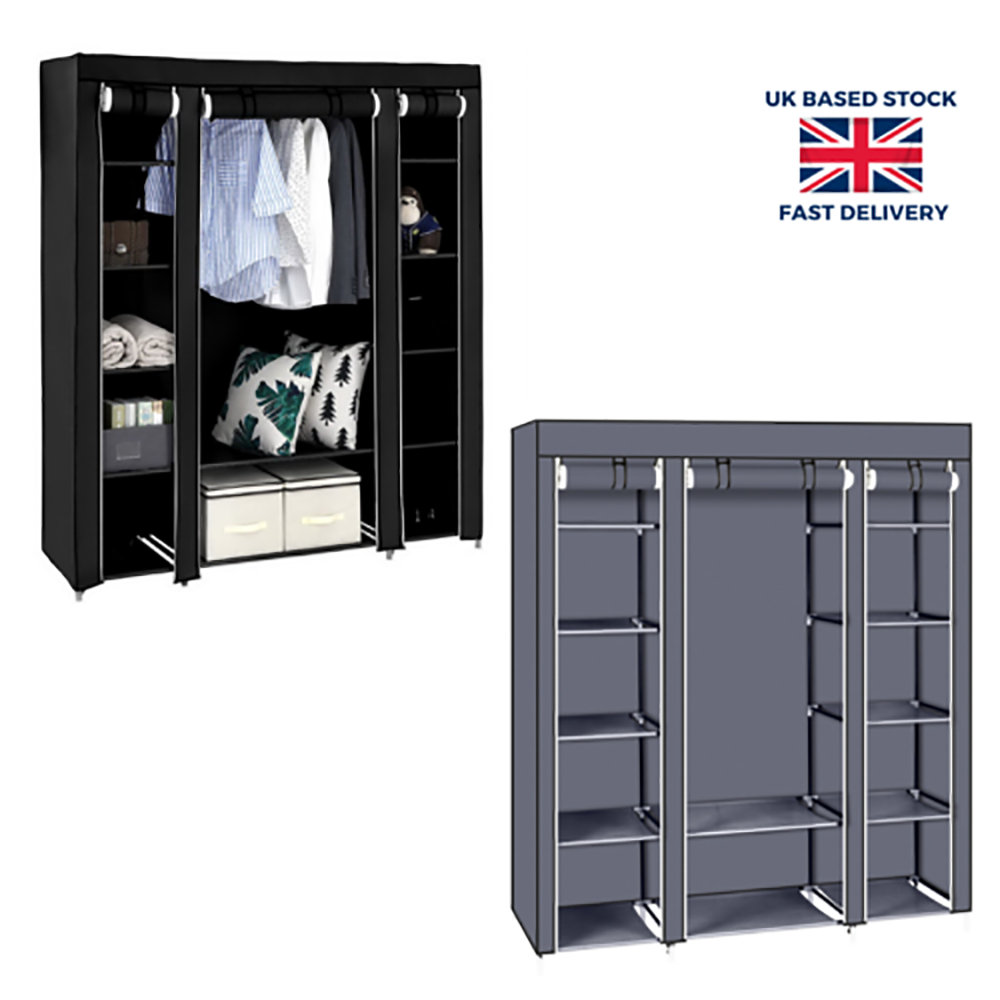 Fabric canvas wardrobe