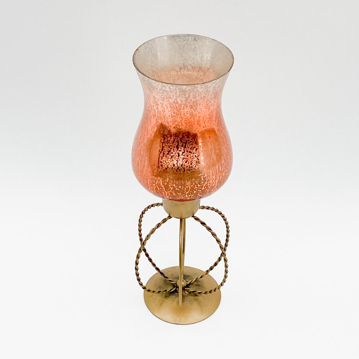 13" Gold Candle Holder