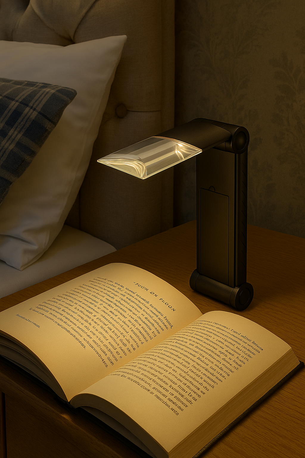 Avilo Clip-On Pocket Book Light – Compact Reading Light for Books