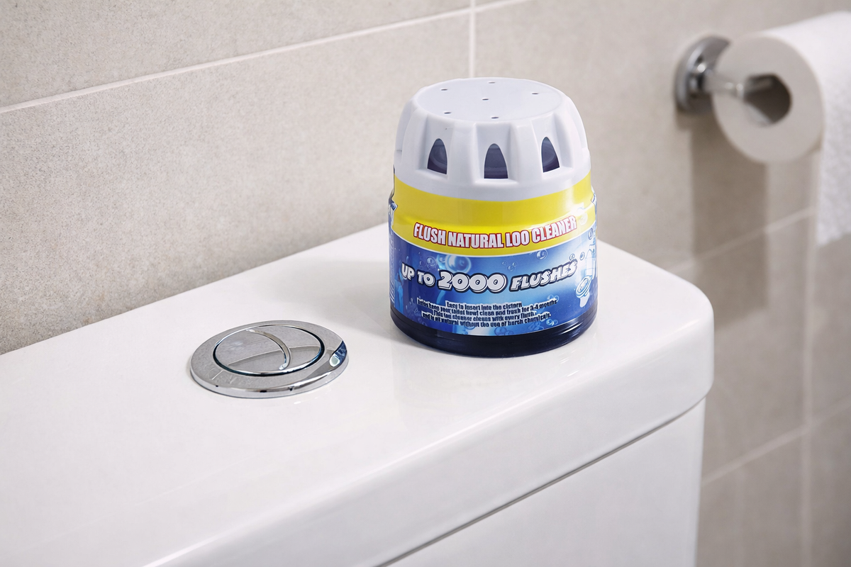 Avilo 2000 Flush Natural Loo Cleaner – Toilet Cleaning Without Harsh Cleaners