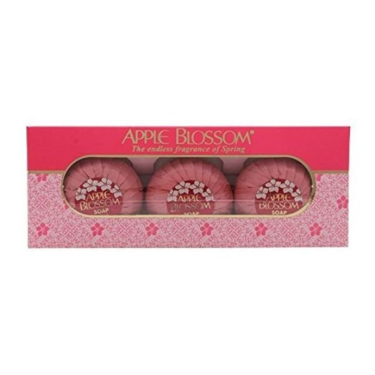 Apple Blossom Soaps 3 x 50g Set – Delicate Apple Blossom Fragrance, Gentle Bar Soap Trio for Daily Use