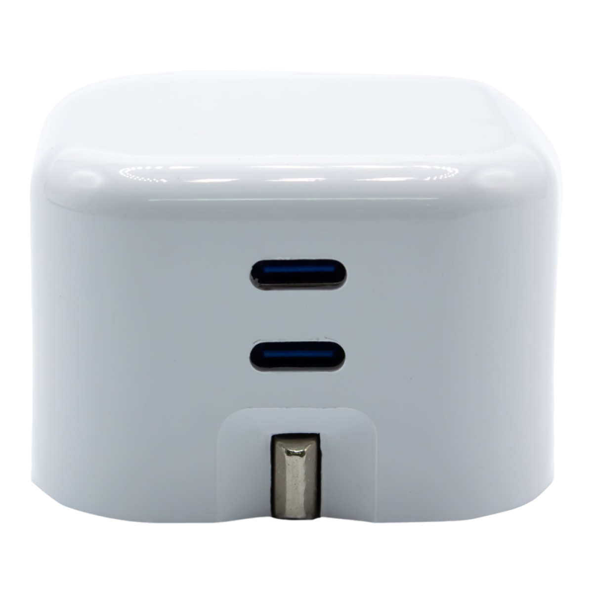 Panther Force 45W Folding Plug with 2 USB-C Ports – Fast Charging for Phones, Tablets and Laptops