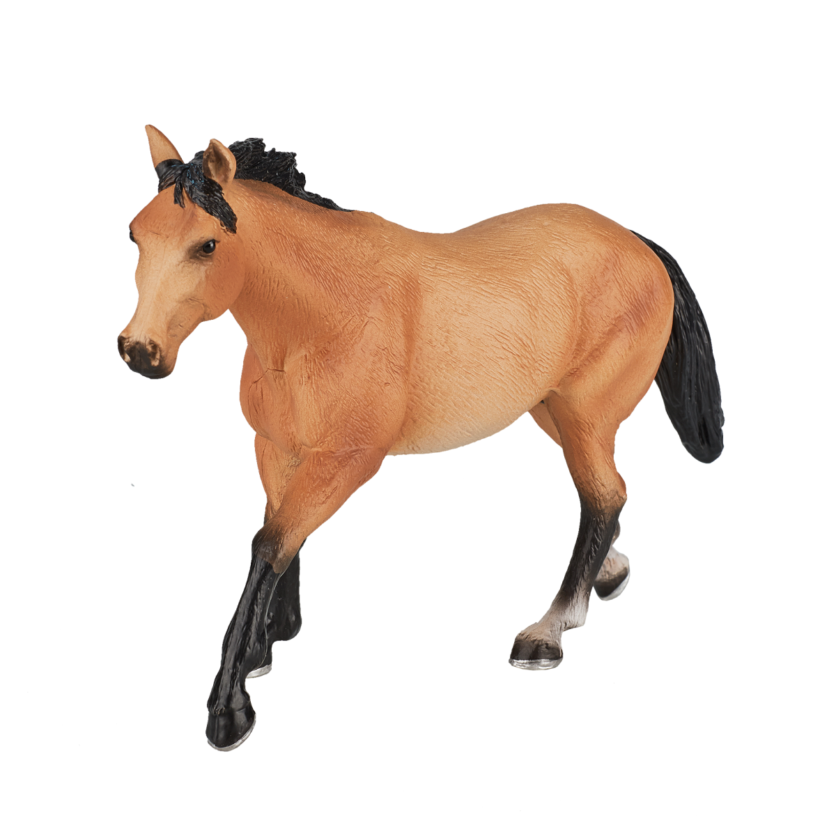Mojo Quarter Horse Buckskin Figurine – Realistic Horse Model