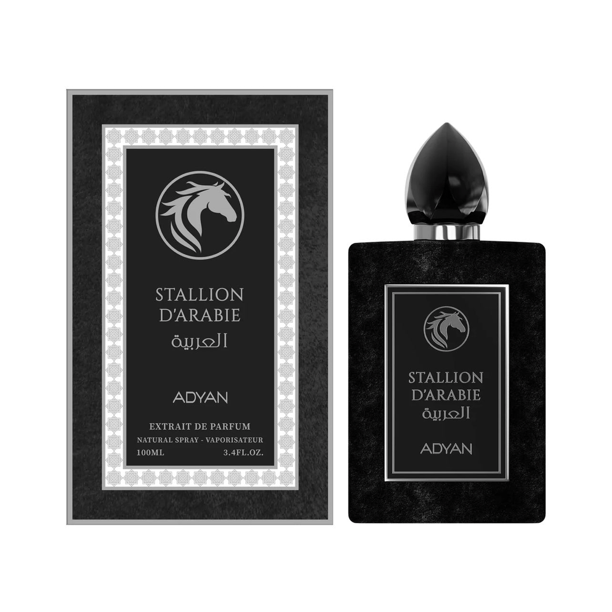 Adyan Stallion D’Arabie - Extrait de Parfum 100ml – Fresh & Citrus, Floral Fragrance for Men