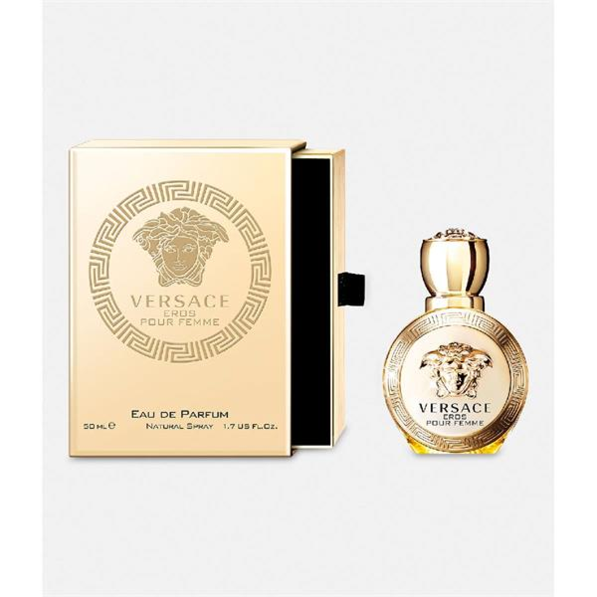 Versace Eros Pour Femme Eau de Toilette Spray 50ml β Floral, Fresh & Citrus Fragrance for Women