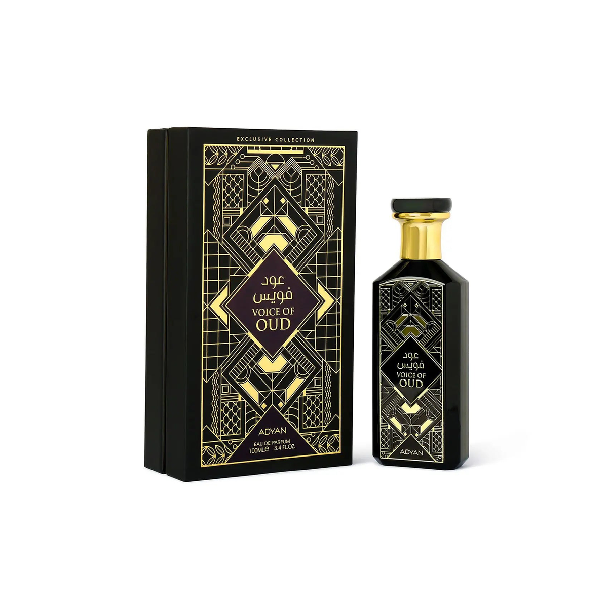 Voice of Oud Badee | Eau de Parfum 100ml – Oud, Amber & Oriental Fragrance, Unisex