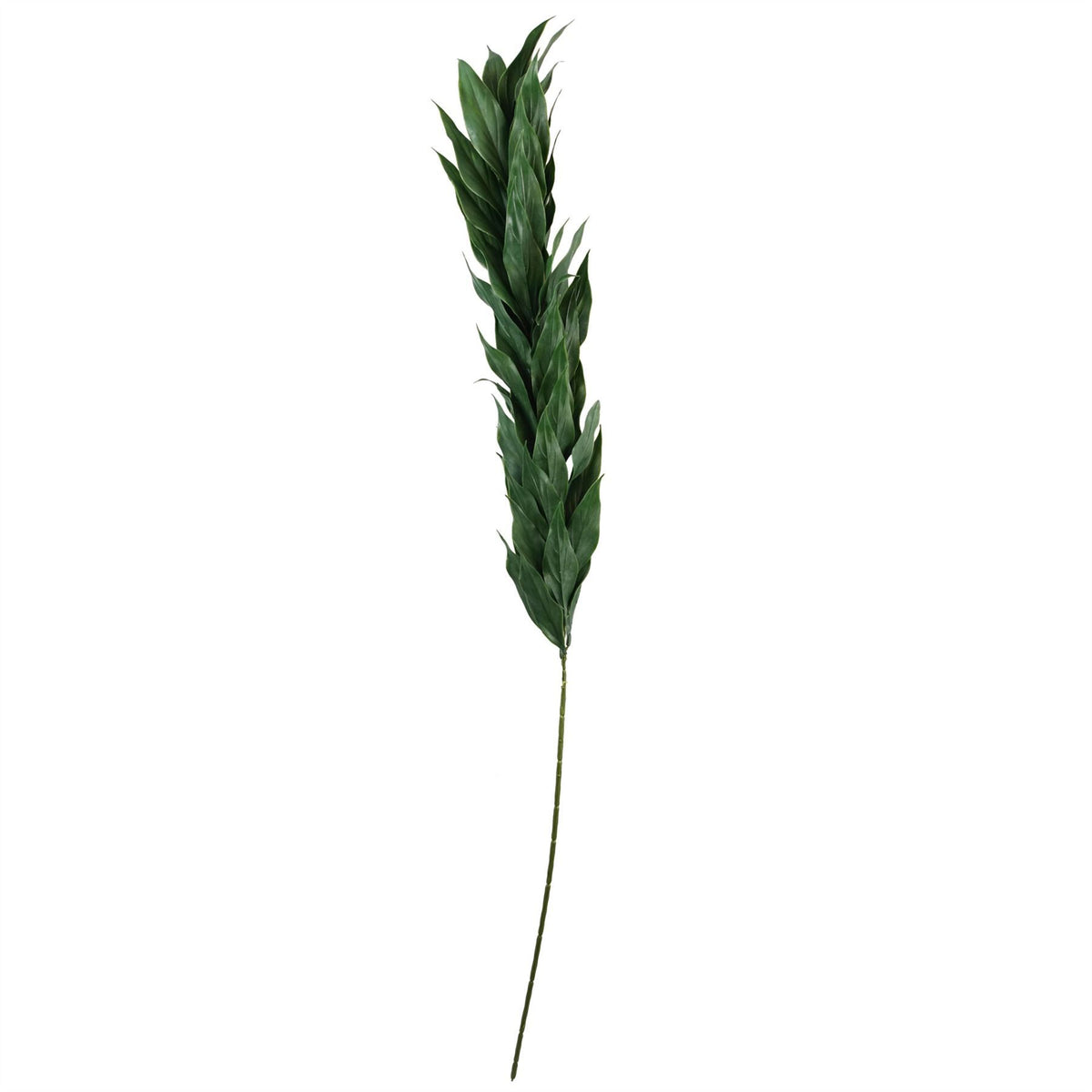 Leaf 100cm Artificial Decorative Leaf Spray with Shapable Wired Stem – Realistic Plastic Foliage Branch