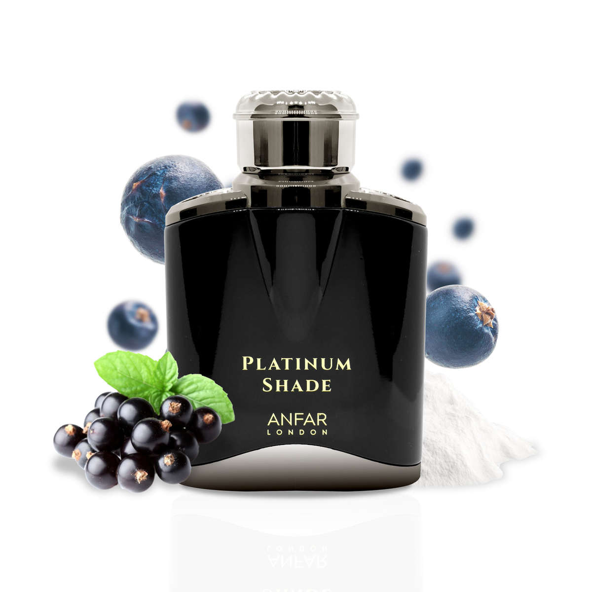 Platinum Shade Pour Homme Eau de Parfum 100ml β Amber & Oriental, Fruity Fragrance for Men