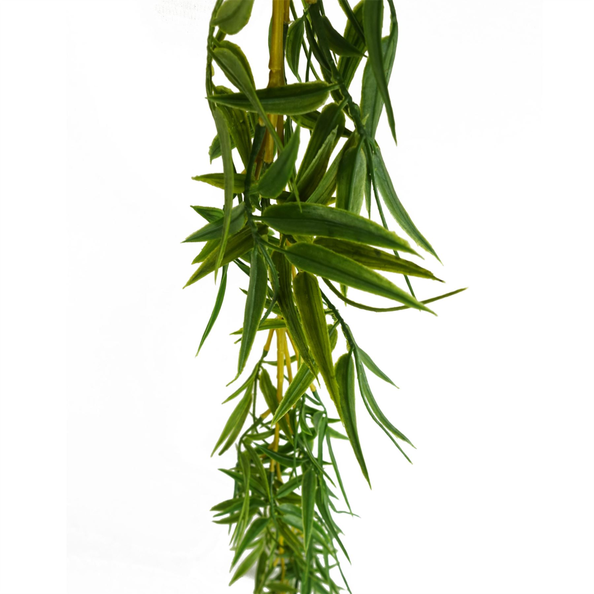 Leaf 180cm Artificial Bamboo Hanging Garland with Wired Stems – Realistic Foliage for Doorways and Ceilings