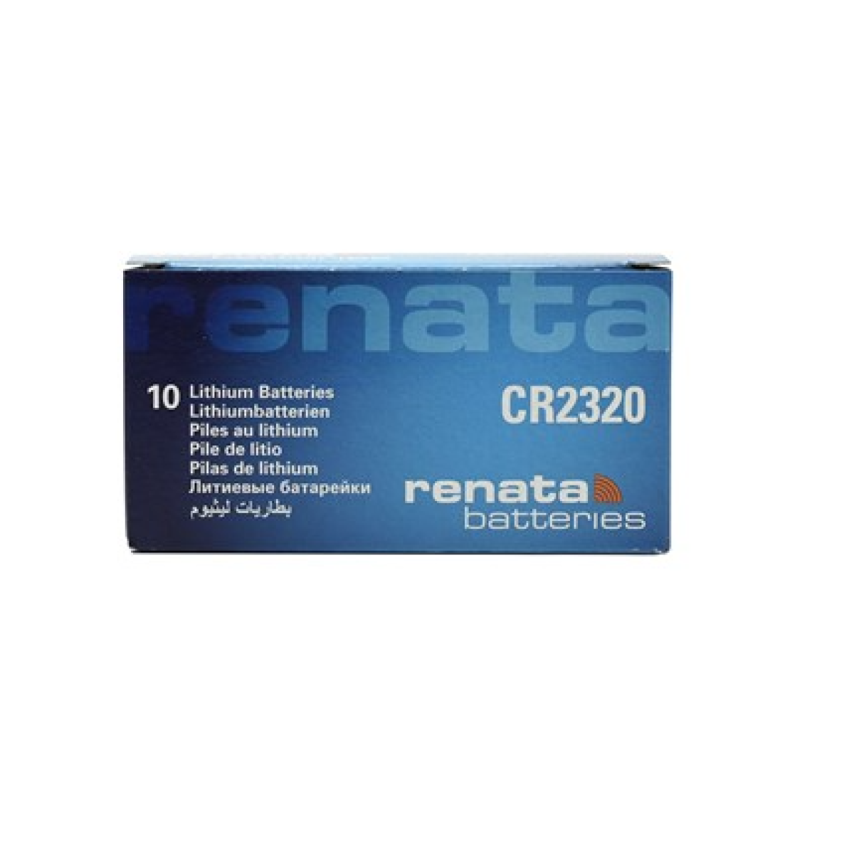 Renata CR2320 Lithium Coin Cell Watch Battery, Single Battery – Replacement Power for Watches