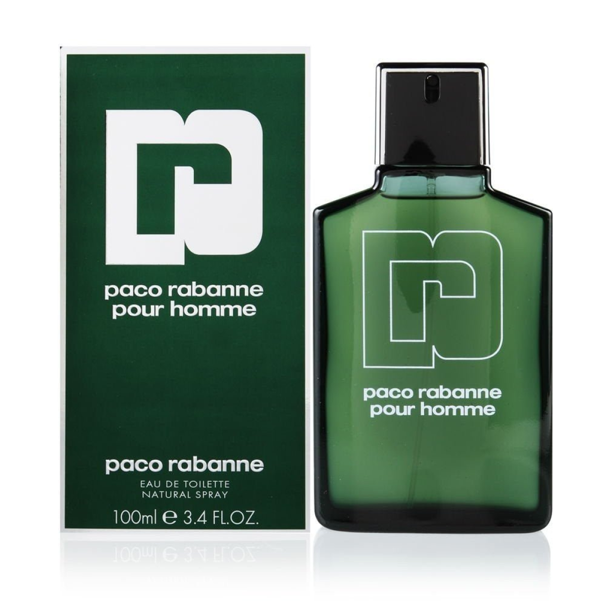 Paco Rabanne Pour Homme Eau de Toilette Spray 100ml β Aromatic, Woody Fragrance for Men