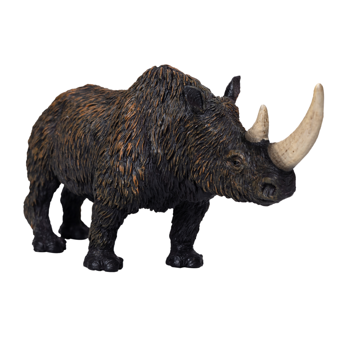 Mojo Woolly Rhino Figure – Realistic Ice Age Animal Toy