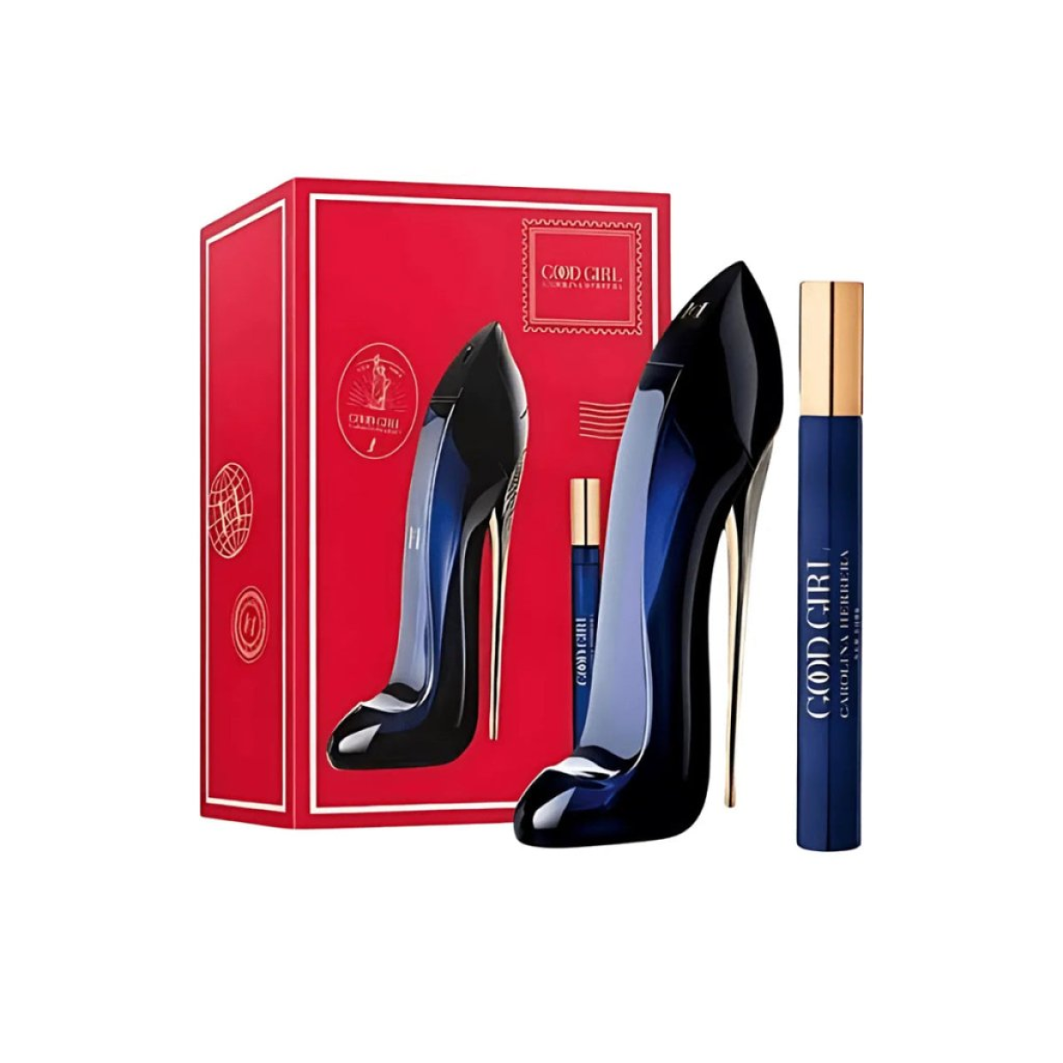 Carolina Herrera Good Girl Gift Set – 80ml and 10ml Eau de Parfum Duo, Floral-Oriental Women's Fragrance