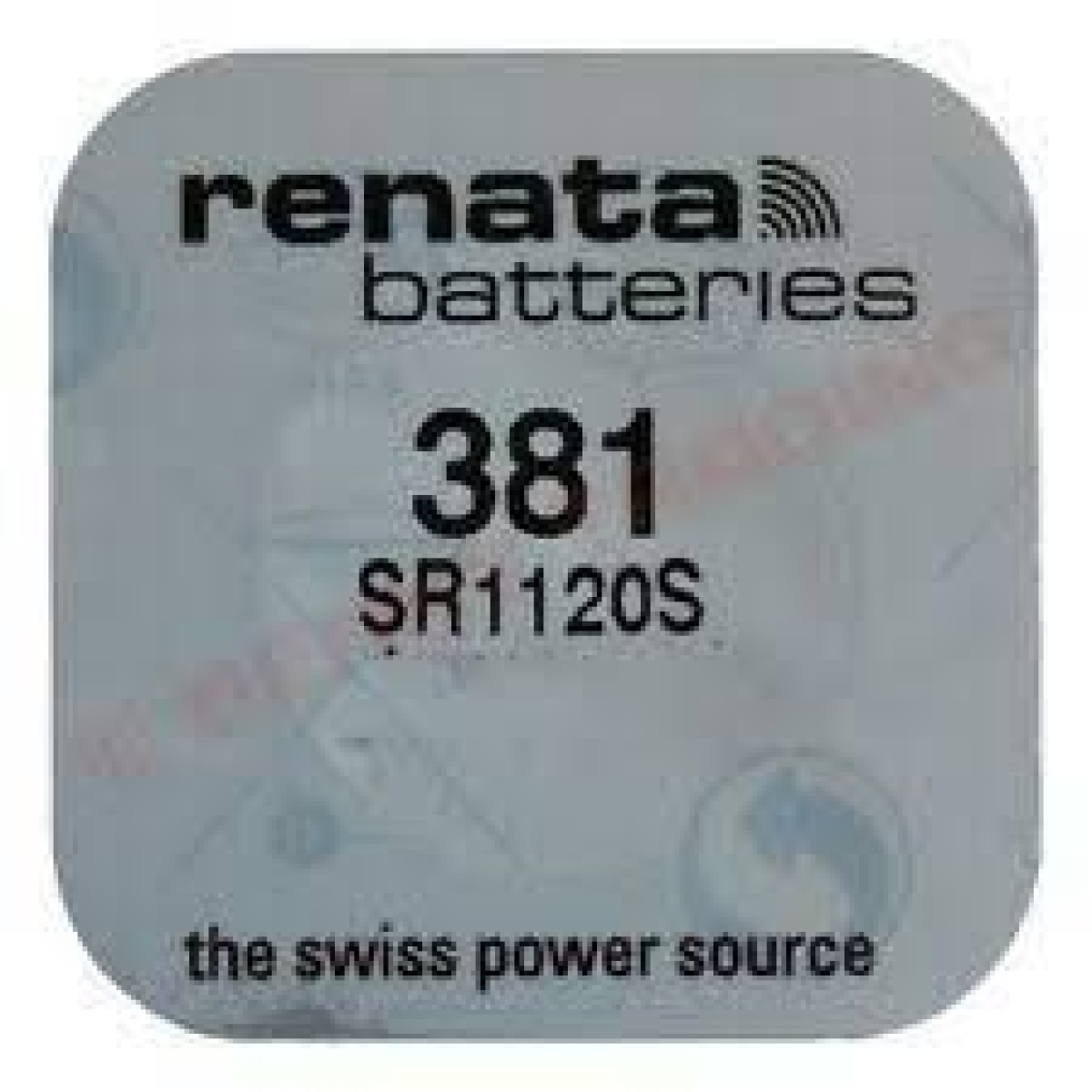 Renata SP 381 Watch Battery with Higher Silver Content – Long-Life Coin Cell for Watches, 1 Piece