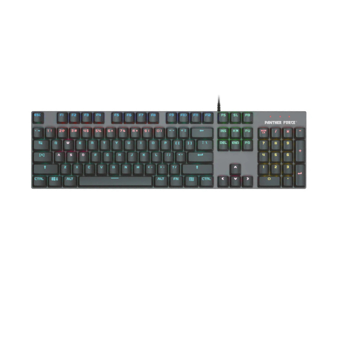 Panther Force PF138 Mechanical Gaming Keyboard & Mouse Combo – RGB Backlighting, Adjustable DPI